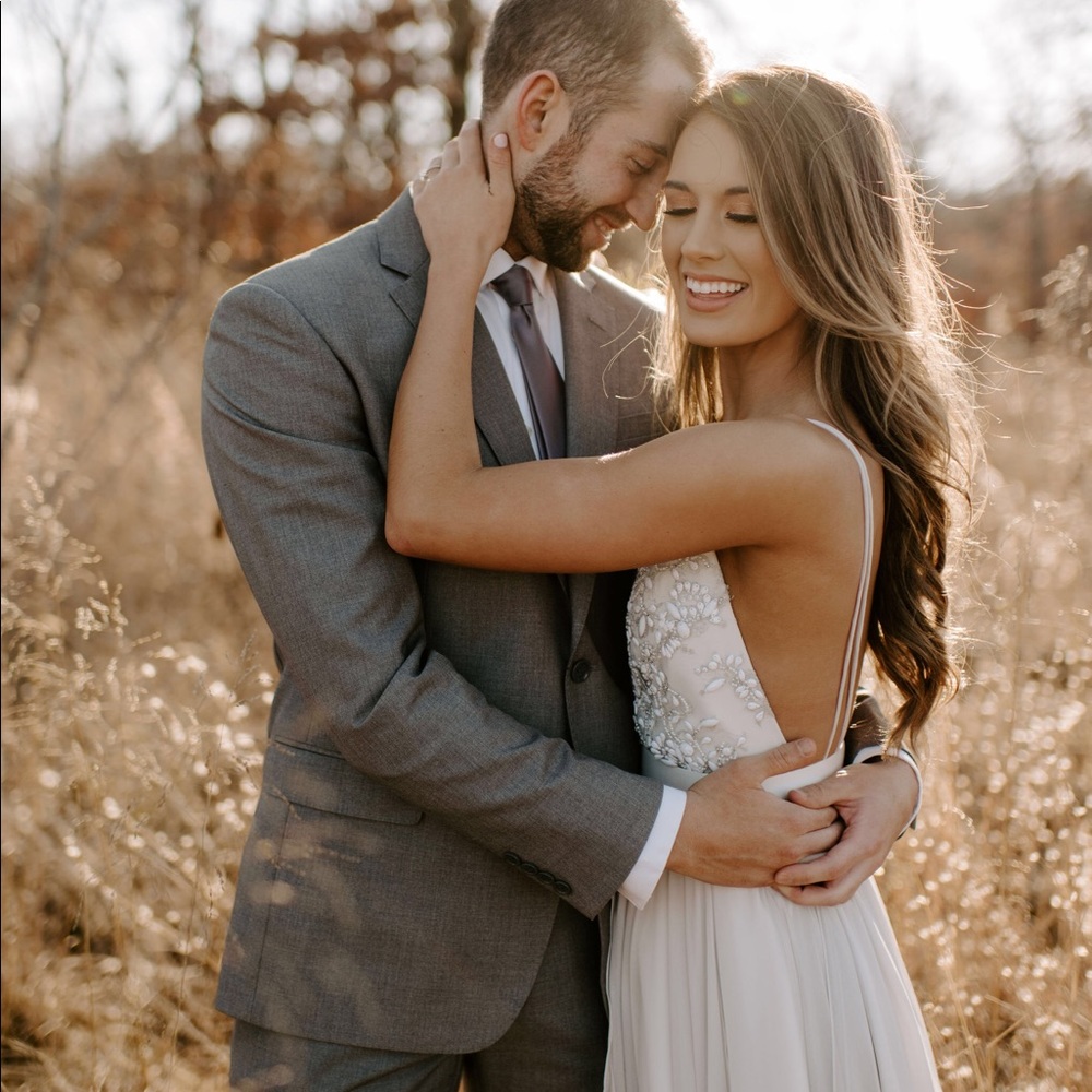 bridal / wedding gown / dress - truvelle size 0